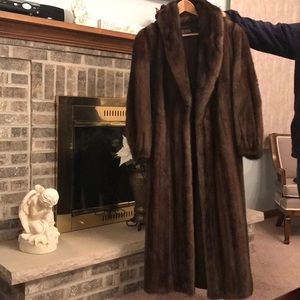 Genuine Mink fur coat